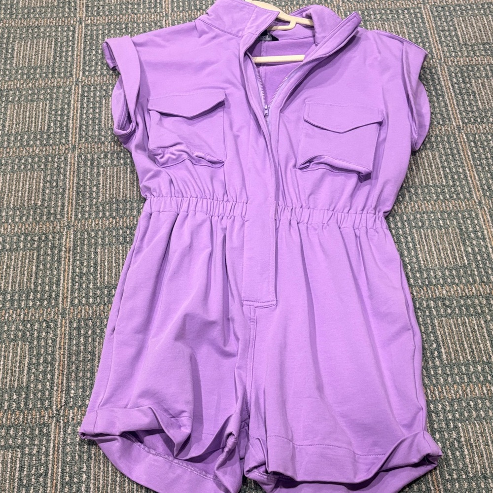 Women's Purple Jumpsuit